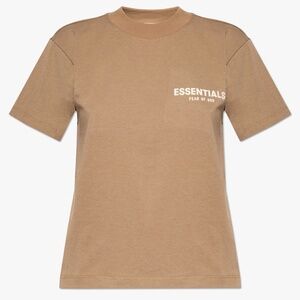 Fear of God Essentials Tan Tee Shirt